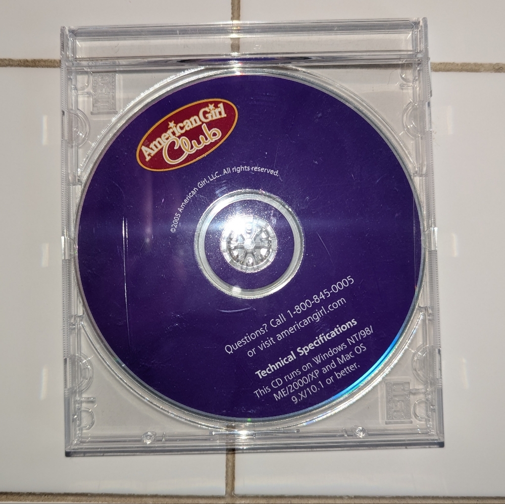 American Girl Club CD-ROM